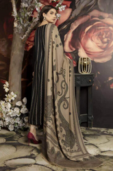 MARJJAN- Winter 3PC Dhanak Embroidered Suit - BFB0430